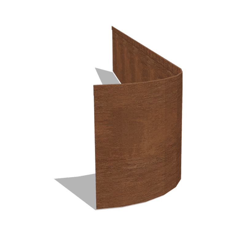 Corteni terasest muruääris tasandatud FLEX 35 cm (pikkus 240 cm)