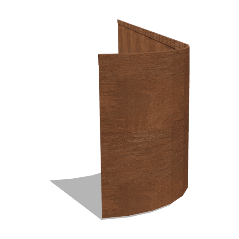 Corteni terasest muruääris tasandatud FLEX 45 cm (pikkus 240 cm)