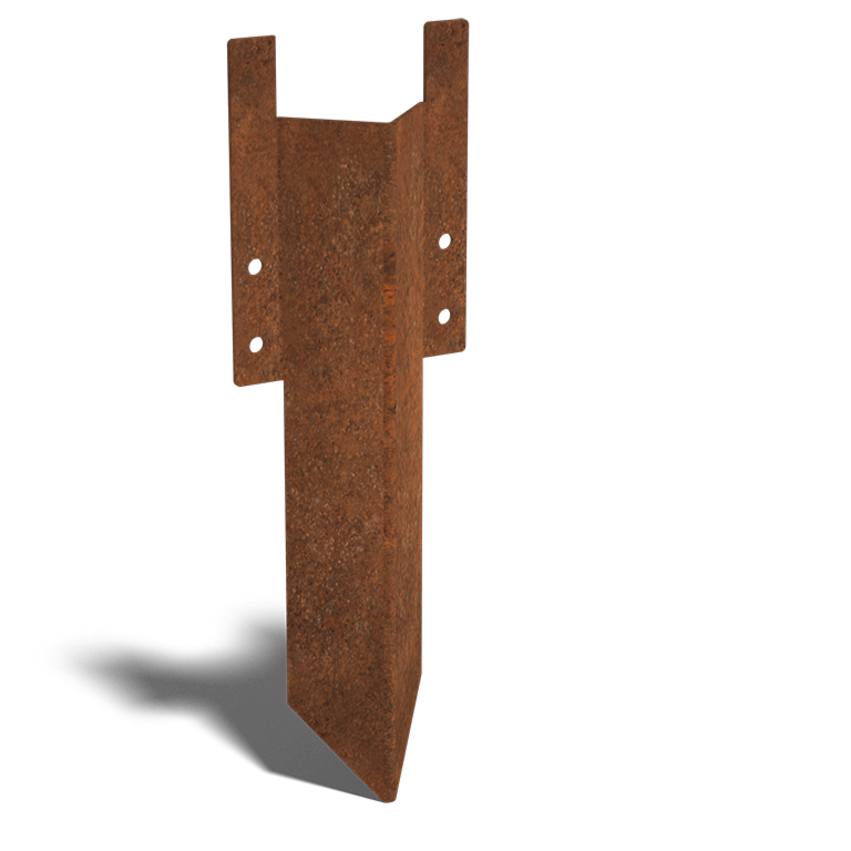 lühike tugitihvt Corten teras 12 - 15 cm