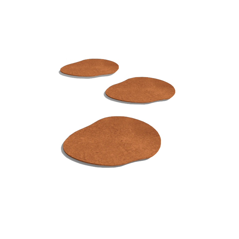 Corteni terasest astmeplaat Orgaaniline 30 x 30 cm