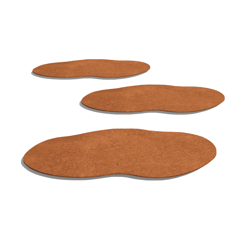 Corteni terasest astmeplaat Orgaaniline 50 x 25 cm
