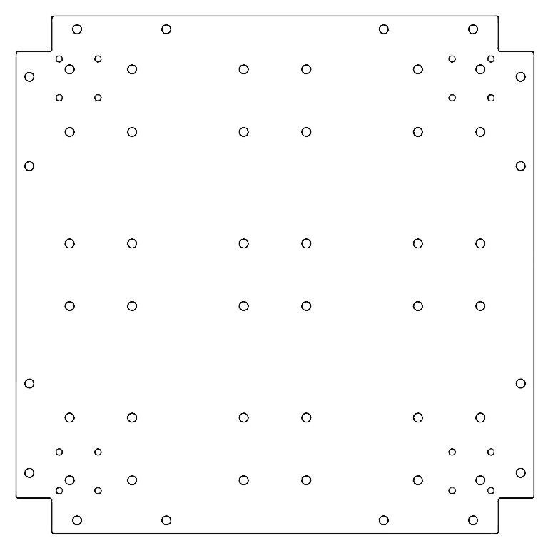 alusplaat Tsingitud teras 60 x 60 cm