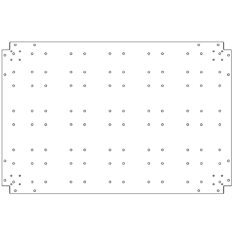 alusplaat Tsingitud teras 80 x 120 cm