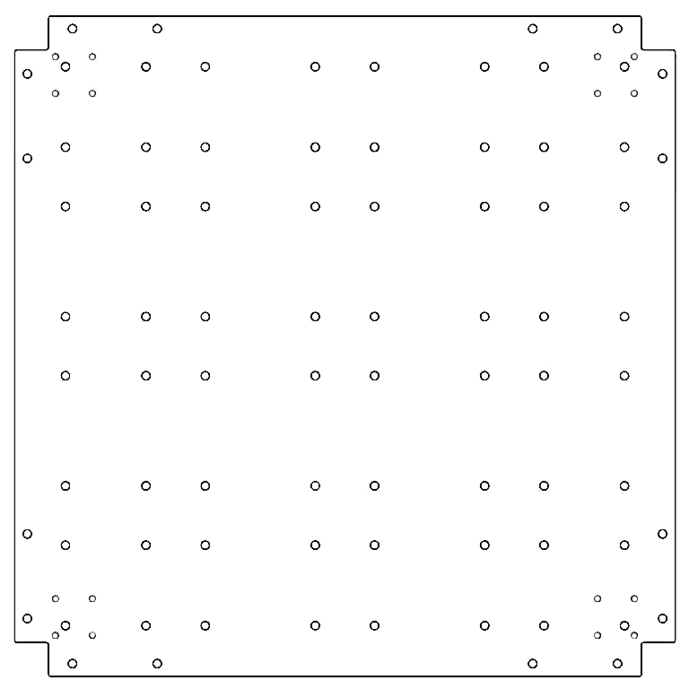 alusplaat Tsingitud teras 80 x 80 cm