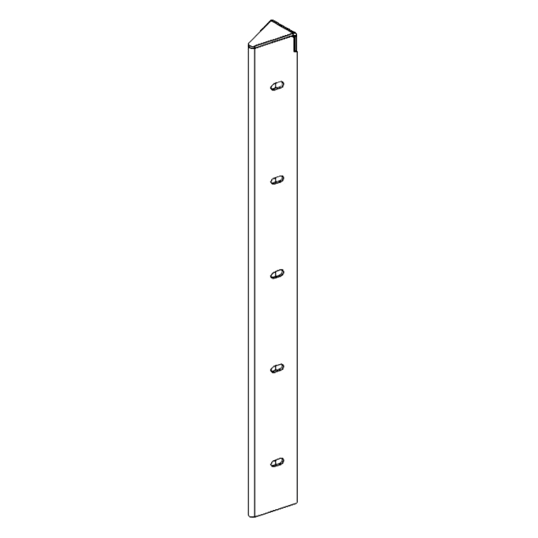 nurgaelement Corten teras 30° 50 cm
