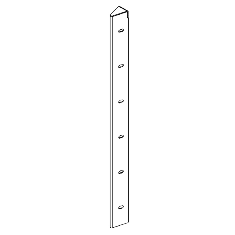 nurgaelement Corten teras 30° 60 cm