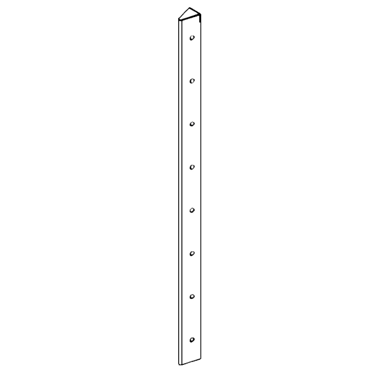 nurgaelement Corten teras 30° 80 cm