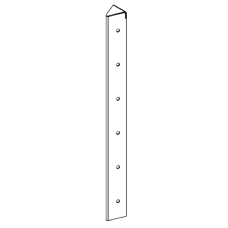nurgaelement Corten teras 45° 60 cm