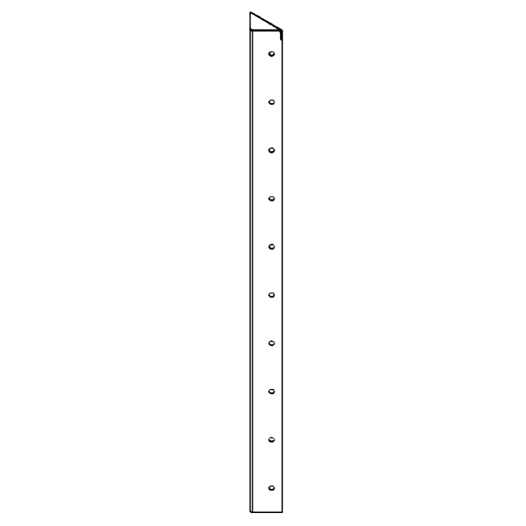 nurgaelement Corten teras 90° 100 cm