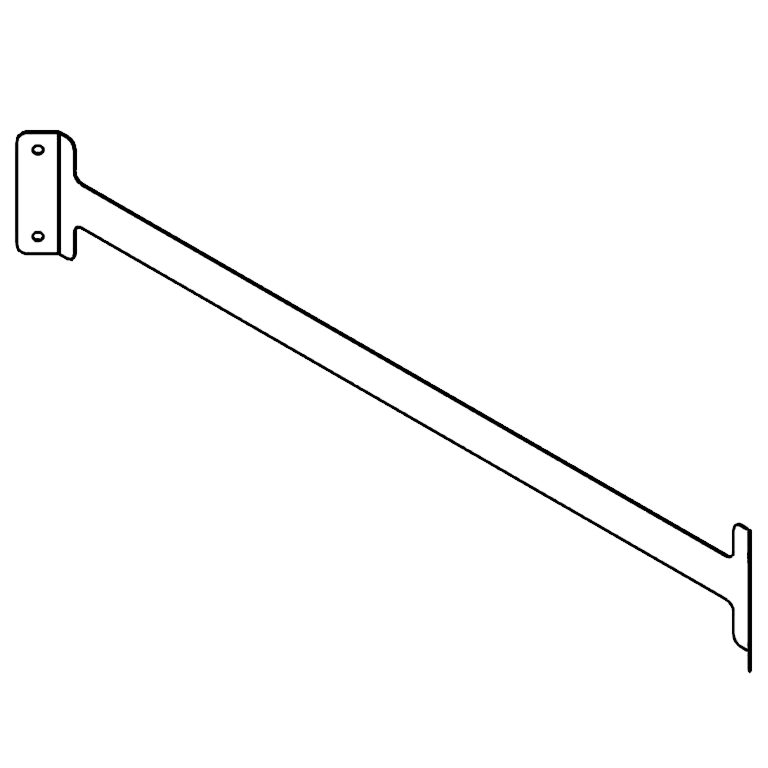 kinnitusrihm Tsingitud teras 100 cm