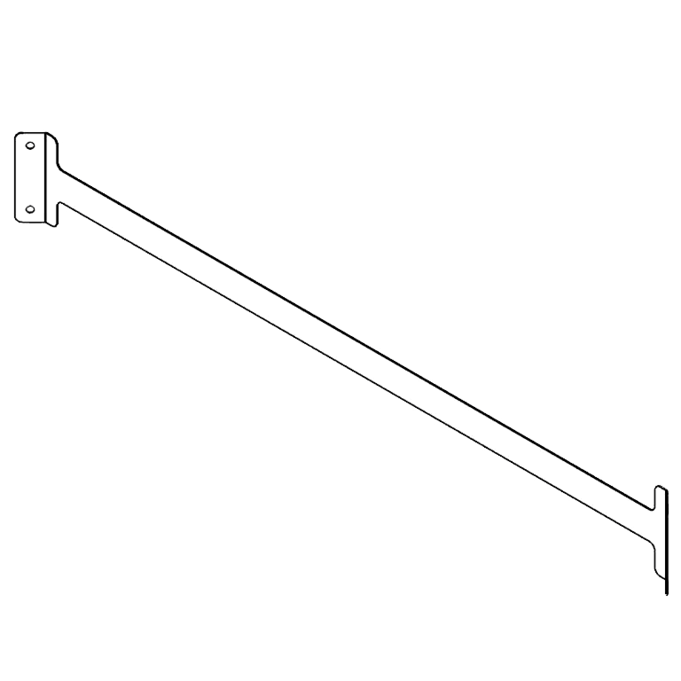 kinnitusrihm Tsingitud teras 120 cm