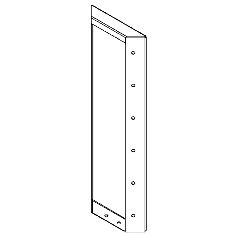 Corteni terasest aia paneel 60 x 20 cm