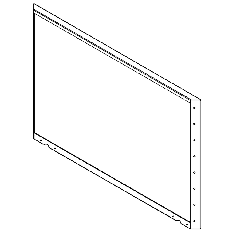 Corteni terasest aia paneel 80 x 120 cm