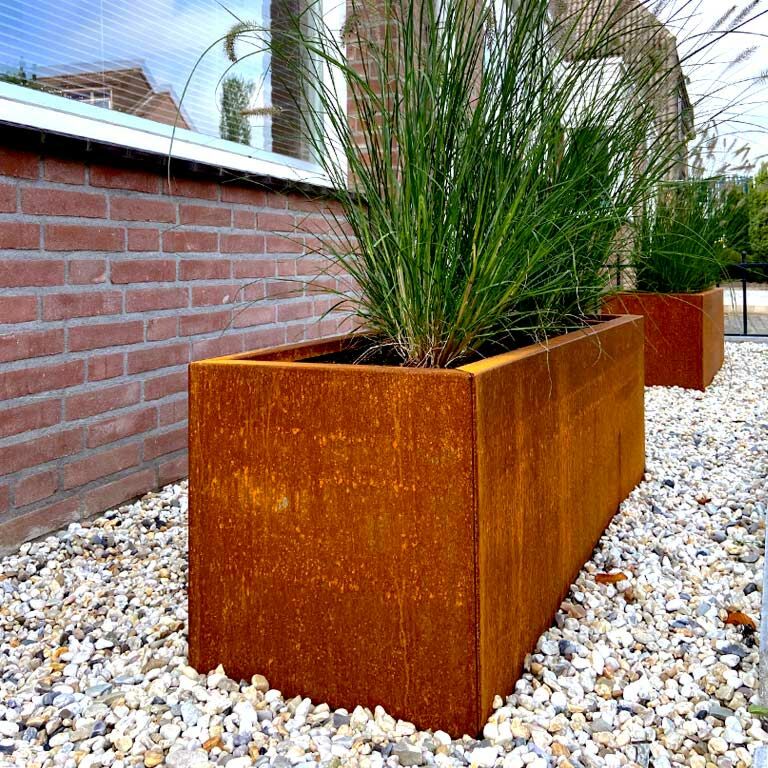 Corteni terasest lillekast Texas 40 x 100 cm