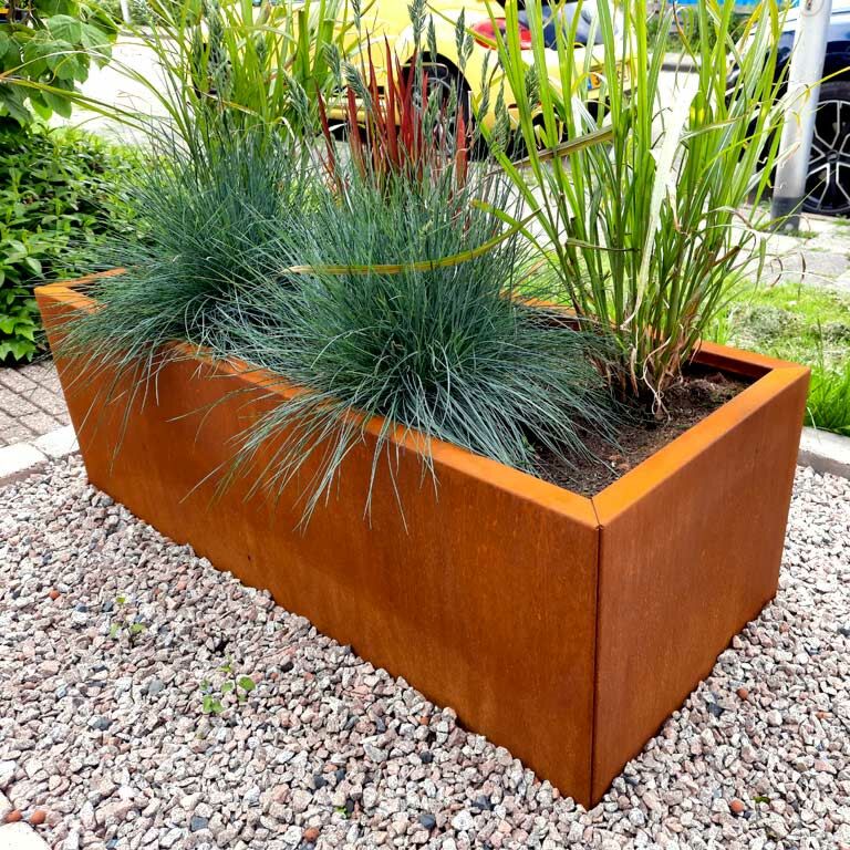Corteni terasest lillekast Texas 50 x 120 cm