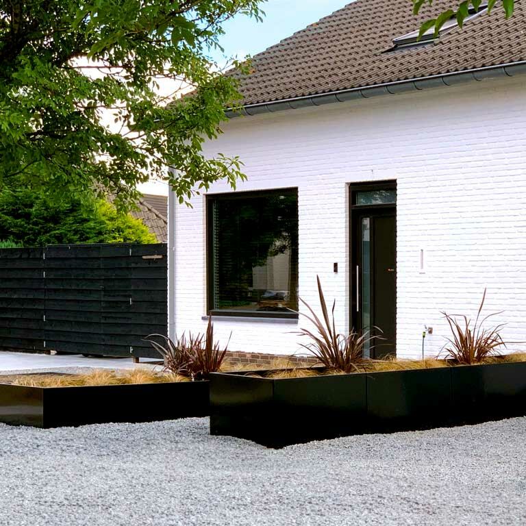 Pulbervärvitud terasest lillekast Texas xxl 360 x 100 cm