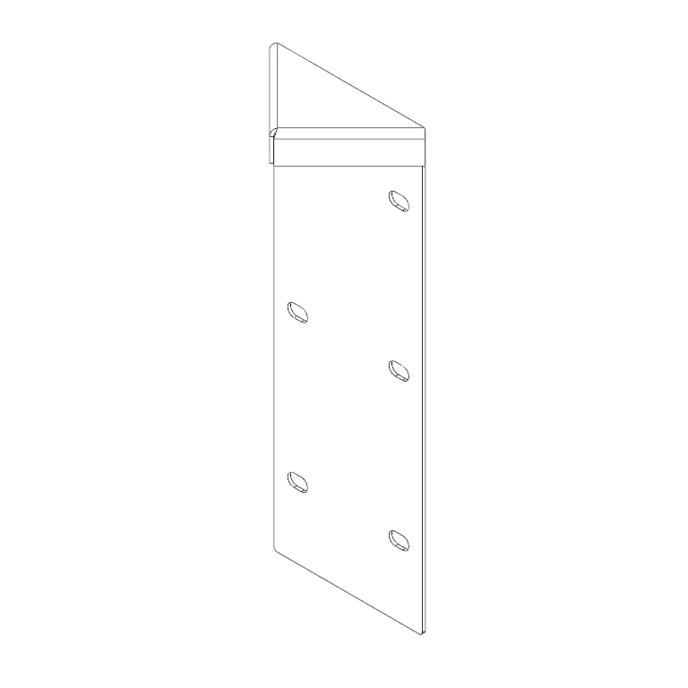 nurgaelement Corten teras 180° 30 cm