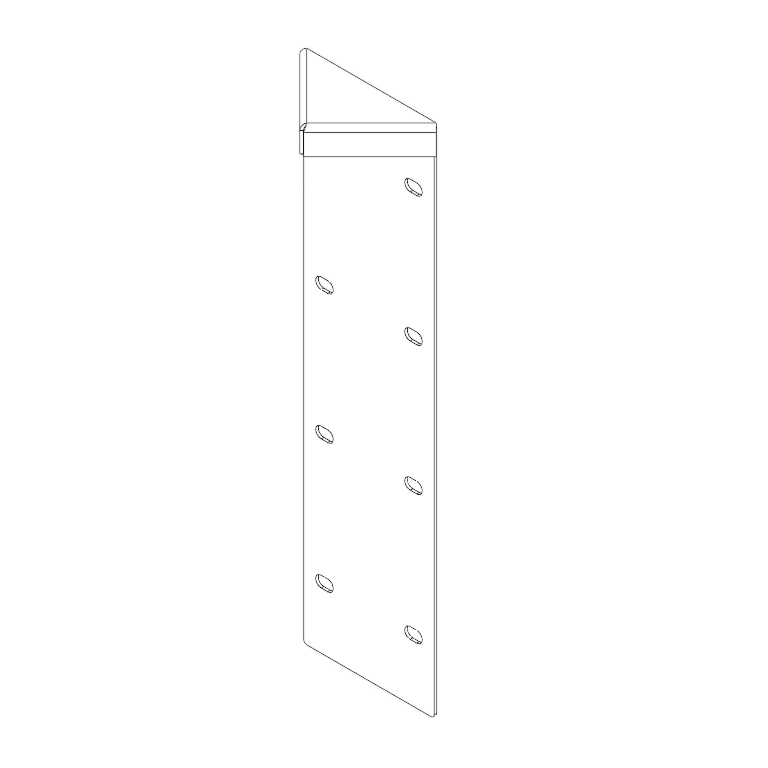 nurgaelement Corten teras 180° 40 cm