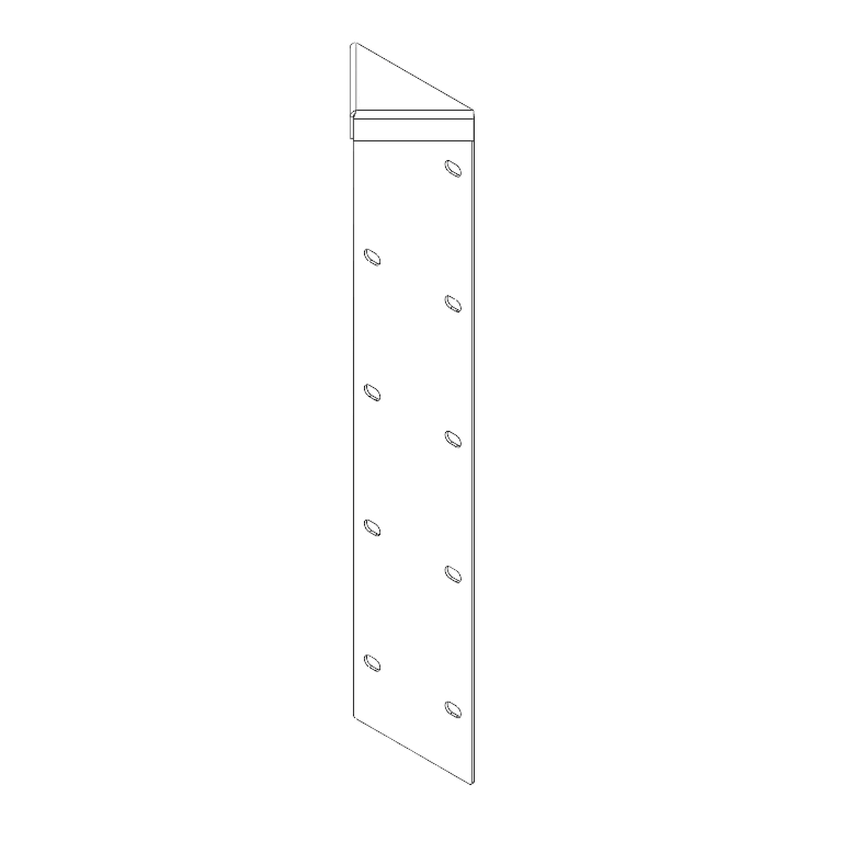 nurgaelement Corten teras 180° 50 cm