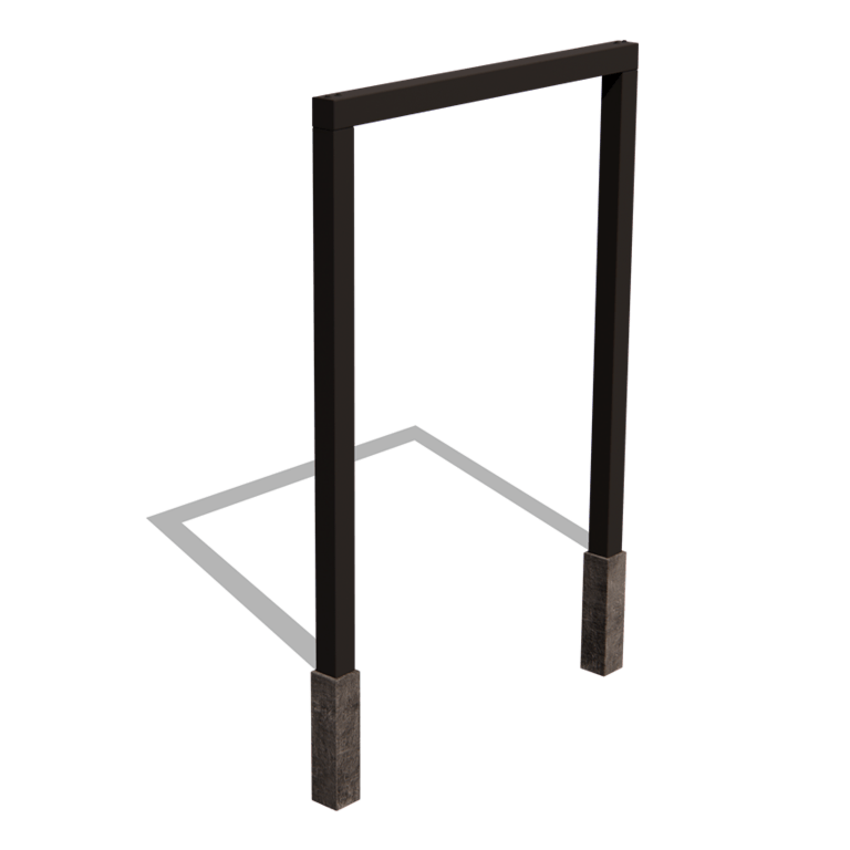 Pulbervärvitud terasest pergola sirge 200 cm
