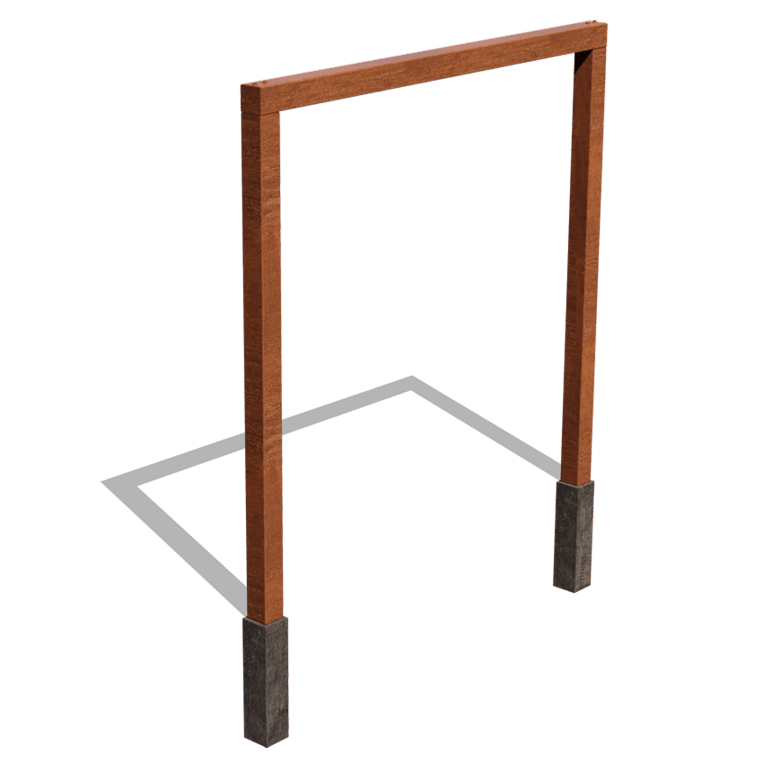 Corteni terasest pergola sirge 250 cm