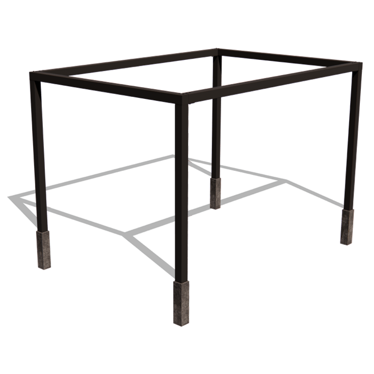 Pulbervärvitud terasest pergola süsteem ruut 424 x 300 cm