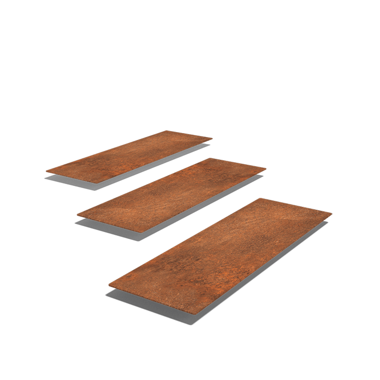 Corteni terasest astmeplaat Ristkülik 75 x 25 cm