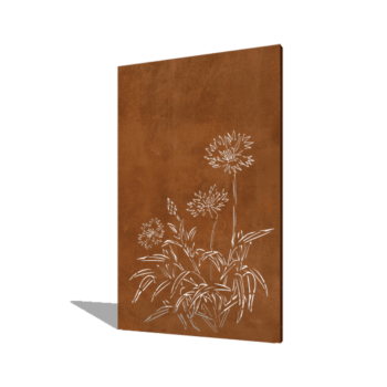 Corteni terasest aia paneel rukkilill 120 x 6 x 190 cm