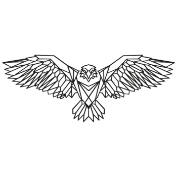 Metallist seinadekoratsioonid Kotkas