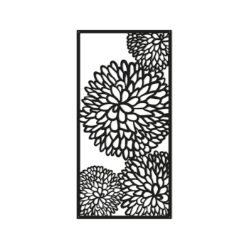 Terasest seinakaunistus - Lill 2.0 Large - 100 x 50,2 cm