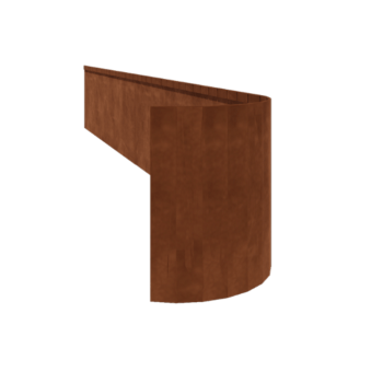Corteni terasest muruääris tasandatud FLEX 45 cm (pikkus 150 cm)