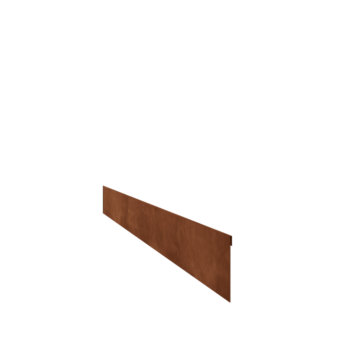 Corten terasest peenraääris - Litsutud - Kõrgus 13 cm - 150 cm