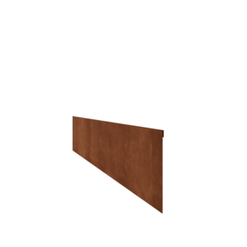 Corten terasest peenraääris - Litsutud - Kõrgus 23 cm - 150 cm