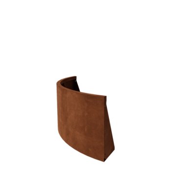 Corten terasest tugisein - Väline kurv - 100 x 100 x 50 cm