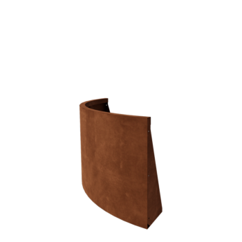 Corten terasest tugisein - Väline kurv - 100 x 100 x 60 cm