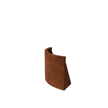 Corten terasest tugisein - Väline kurv - 50 x 50 x 40 cm