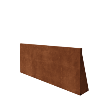 Corten terasest tugisein - Sirge - 150 x 60 cm
