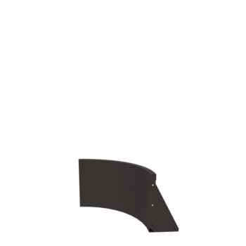 Terasest tugisein - Sisemine kurv - 50 x 50 x 40 cm - RAL7016 matt (antratsiithall)