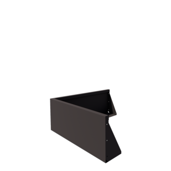 Terasest tugisein - Välinurk - 100 x 100 x 40 cm - Muu RAL värv