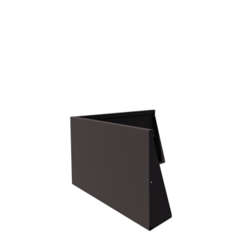 Terasest tugisein - Välinurk - 100 x 100 x 60 cm - Muu RAL värv