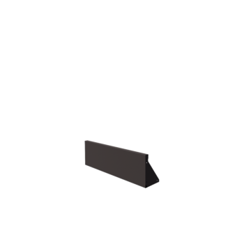 Terasest tugisein - Sirge - 100 x 30 cm - RAL7016 matt (antratsiithall)
