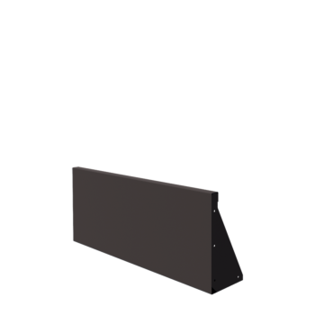 Terasest tugisein - Sirge - 100 x 40 cm - RAL7016 matt (antratsiithall)