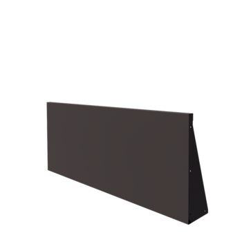 Terasest tugisein - Sirge - 150 x 60 cm - RAL7016 matt (antratsiithall)