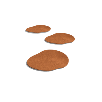 Corteni terasest astmeplaat Orgaaniline 30 x 30 cm