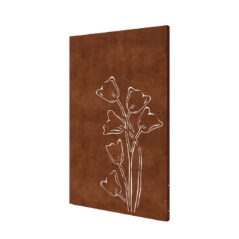Corteni terasest aia paneel tulp asümmeetriline 120 x 6 x 190 cm