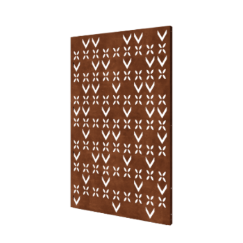 Corten terasest aiapaneel - Katusemuster 5 - 120 x 6 x 190 cm