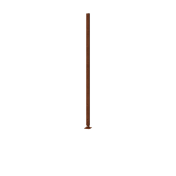 Corteni terasest post sirge lame alus 190 x 6 x 3 cm