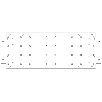 alusplaat Tsingitud teras 30 x 80 cm