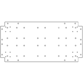 alusplaat Tsingitud teras 40 x 80 cm