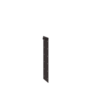 Terasest lillekast - Nurgatükk 180° - 60 cm - RAL7016 matt (antratsiithall)